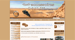 Desktop Screenshot of 4x4accessoires.com