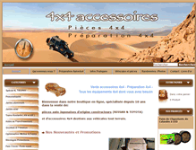 Tablet Screenshot of 4x4accessoires.com